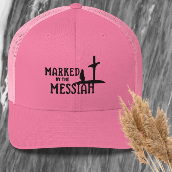 Trucker Hat (Black Embroidery) - Image 3